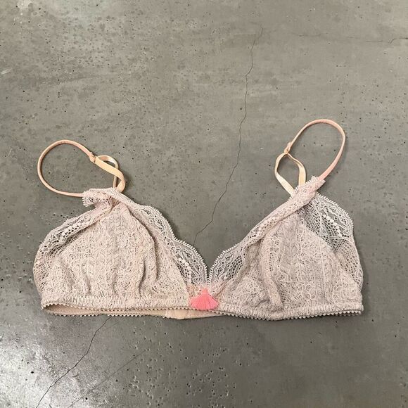 Eberjey Lace Triangle Bralette - Picture 1 of 4